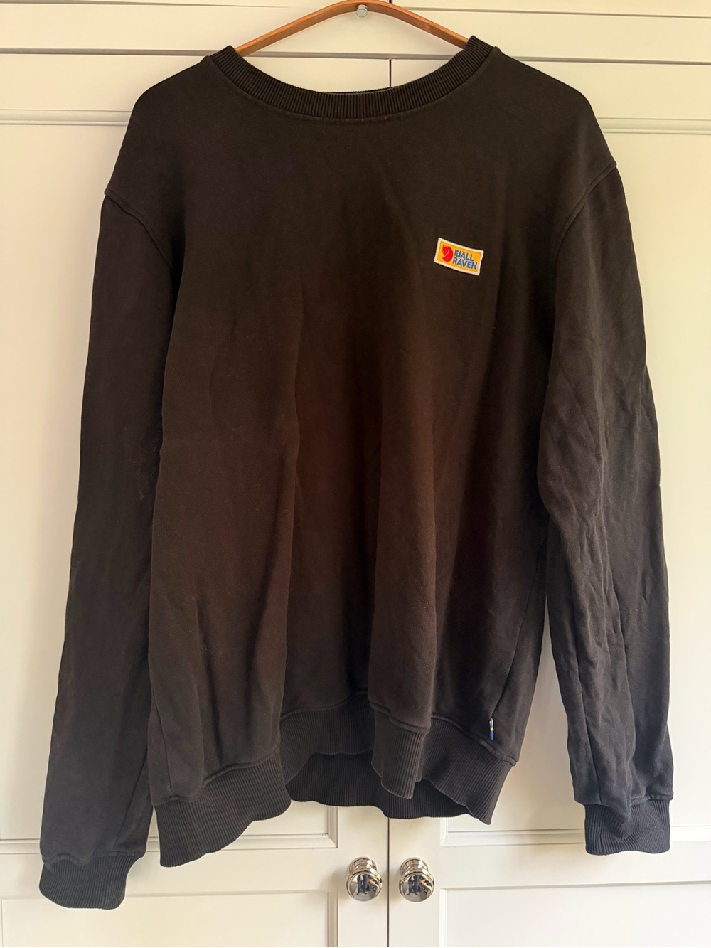 Fjallraven Black Crewneck Sweater - Men’s